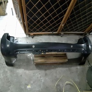 Bemper Belakang Lobang 6 Asli Mitsubishi All New Pajero Sport