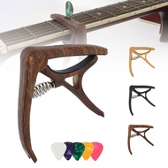 Imitation Wood Grain Guitar Capo for Acoustic / Electric Guitars / Banjo / Mandolin