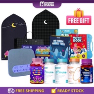Mommyhana Combo Jimat / My First Book / Islamic Audio Device Mommy Hana X Omar Hana / My Islamic Boo