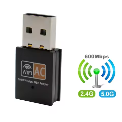 600mbps 2.4GHz+5GHz Dual Band USB Wifi Adapter Wireless Network Card Wireless USB WiFi Adapter wifi 