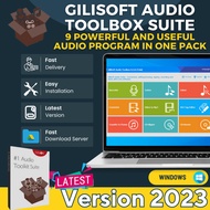 GiliSoft Audio Toolbox Suite 10.4.0 - 9 powerful and useful audio program in one pack | Windows | Li