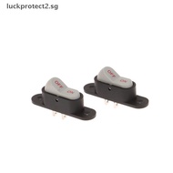 # Beauty Fashion #  1/5PCS Boat Button Switch White 2 Pin Light ON/OFF 250V 6A AC AMP 125V 10A Elect