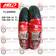 BAN LUAR 80/90 &amp; 90/90 RING 14 TUBELESS FDR FLEMMO