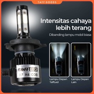 TaffLED X7 Car Headlights LED COB Headlight H4 Cool White 2 PCS - 75818-4CN