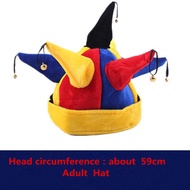 Adult Funny Party Hat Costume Clown Magician Dress Ireland Festival Canival Christmas Birthday Footb