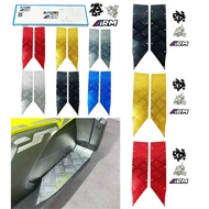 YAMAHA NVX155 V3 2025 AEROX V3 CARPET ARUMI ORI CNC ALLOY PAPAN PEMIJAK KAKI FOOTREST FOOTSTEP FOOTB