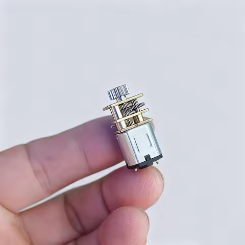 Micro N10 All Metal Gearbox Gear Motor DC 3V-6V 3.7V 40RPM Slow Speed Micro 10mm Geard Motor 17T Tee