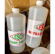 BATTERY SOLUTION DISTILLED WATER LESCO FOR CAR MOTOR OUTLAST BATTERY NG MOTOR TUBIG NG BATTERIA PAND