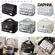 DAPHNE Makeup Bag, Multifunctional Storage Portable Cosmetic Bag, Travel Organizer Large Capacity To