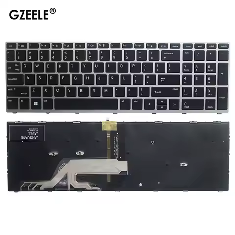 New US/RU/UK/SP/FR laptop Keyboard for HP PROBOOK 470 G5 450 G5 455 G5 650 G4 650 G5 English Keyboar