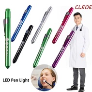 CLEOES LED Pen Light Otoscope Survival Kit Multi Function Ophthalmoscope Pocket Clip Doctor Nurse Pen