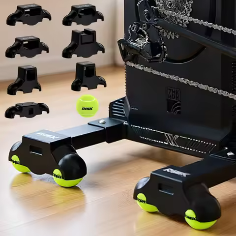 Bicycle Cycling Smart Trainer Buffer Foot Pads Rocker Base Plate Stand Tennis Ball Feets for X2 / X2