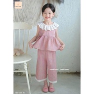 Cute, slightly flared clown season baby girl outfit