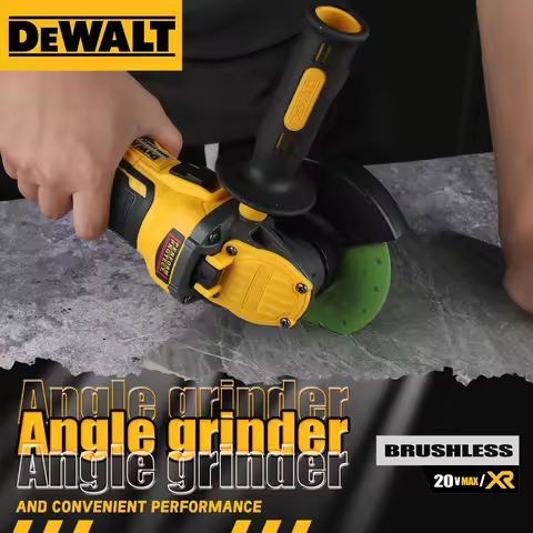 DEWALT DCG409 20VBrushless Angle Grinder,125mm Wheel,9000 RPM,800W,6.0Ah Battery,Efficient for Metal
