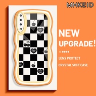 MHKEID Casing Ponsel untuk Samsung A7 2018 A53 5G A54 5G M20 M30 M14 5G Note 10 Plus Note 20 Ultra C