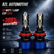 BZL CAR LED LIGHTS H4 H11 H8 H9 H16 HB3 HB4 H1 HIR2 9012 PAIR