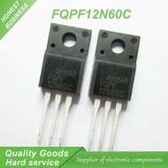 5pcs FQPF12N60C 12N60C 12N60 TO-220F 600V 12A MOSFET N-Channel transistor new original