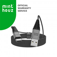 minthouz 3A USB-C 快速充電線 適用於 Android/Apple 編織尼龍+鋁合金 USB-A 至 Type-C 傳輸線 (180厘米) MT-CA061G