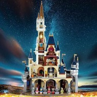 ★起發貨★ 樂高迪士尼樂園城堡拼裝女孩系列成年高難度巨大型積木玩具71040  露天拍賣