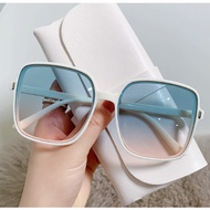 Fashion Outfit Square Spek Blusher Korean Spec Glasses transparent spectacles Frame Plastic Glass ce