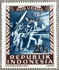 PW478-PERANGKO PRANGKO INDONESIA WINA POS UDARA REPUBLIK 20s