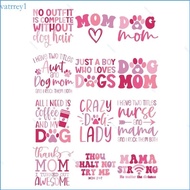 VAT1 Pack of 6 Mother s Day Pink Alphabets Letter Sticker Lettering Decorative Sticker For Water Bot