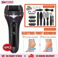 [Local seller] Electric Callus Remover Foot Grinder Portable Electronic Callus Shaver Foot File Dry 
