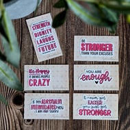 Empowerment Sticker Series | Motivational Quotes | Matte | Waterproof | Local