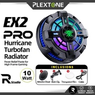 Plextone EX2 PRO Mobile Phone Cooler USB Cooling Heat Sink Fan Hurricane Turbo Fan Magnetic & Clip P