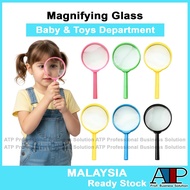 Toy 🪅 Kanta Pembesar 60mm Kids Handheld Science Experiment High-Definition Plant Observation Explore