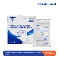 Cosmo Med Sterile Copolymer Examination Gloves [100 PAIRS/200pcs per box]