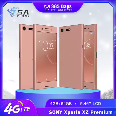 Original Sony Xperia XZ Premium SO-04J G8141 4G Mobile Phone NFC 4GB RAM 64GB ROM 5.46'' 19MP+13MP O
