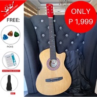 NASHVILLE ACOUSTIC GUITAR 38” w/ bag