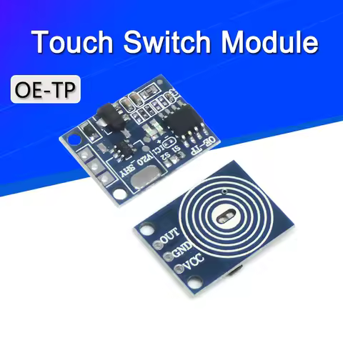 10/5Pcs OE-TP capacitive touch button light touch switch module digital touch sensor LED no pole dim