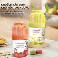 Lọ tỏa hương Loveseed hương thơm tự nhiên dễ chịu khử mùi sáp thơm phòng thế hệ mới 60 ngày - Dung t