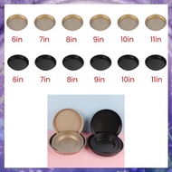 [P K A M] 1 Piece Round Pizza Mould Plate Pizza Pan Deep Tray Non-Stick Mold Baking Oven Tool Baking