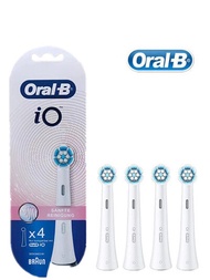 Oral B io soft cleaning electric toothbrush replacement brush head 4 white