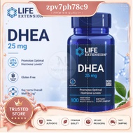 Life Extension DHEA 25 mg Supplement for Hormone Balance Immune Support Sexual Health Non-GMO Gluten