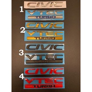 HONDA CIVIC FC VTEC TURBO BLACK HONDA CIVIC FC VTEC TURBO RED HONDA CIVIC FC VTEC TURBO GOLD HONDA C