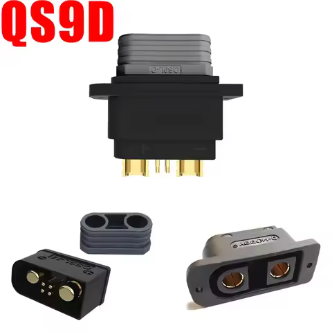 Anti Spark QS9D Connector 160A Lock Plate Female Male Head High Current Drone Lawn Mower QS9-D Serie