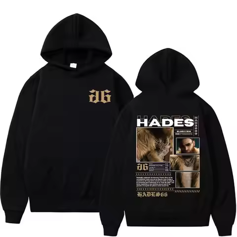Hades66 Make Money Not Friends Album Tour Hoodies Men's Fashion Hip Hop Pop Music Sweatshirts High Q