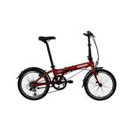 DAHON 22HITMBK002 [Folding Bicycle DAHON FOLDING BIKE Hit 2022 20×1.75 E/V 6 Speed Ruby Red]