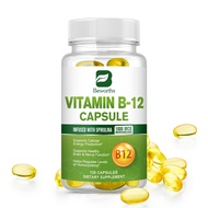 Beworths Vitamin B12 Capsule 1000 Mcg VB12 Supports Healthy Mood, Energy, Heart & Eye Health