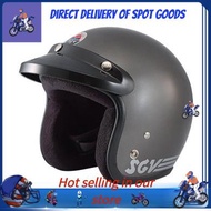 Cool helmet ✩Original SGV 99 Motorcycle Helmet Quality Topi Dewasa SGV99 SGV99ND HITAM GREY PUTIH ME