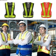 BACKSTREET4FZS Reflective Vest, V Shape Mesh Fabric Safety Vest, Security Lattice Reflective Straps 