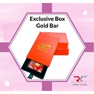 KOTAK GOLD BAR RC GOLD JEWELLERY BOX GOLD BAR PAPER BOX DRAWER SLIDING BOX JEWELLERY BOX ORANGE COLO