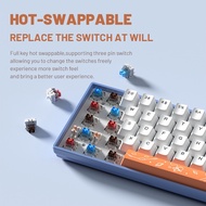 【NEW】Meta F68 65% Wired Mechanical Keyboard  68keys Mixed Backlight Hot Swappable Mechanical Keyboar