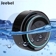 Jeebel Shower Bluetooth Speaker Mini Waterproof Outdoor Laptop Hands-Free Suction Cup MP3 Player Wat