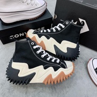 CV Run Star Motion Blackgum Honey Sports Shoes, CV Run High-end Serrated Sole Shoes Shoes Men