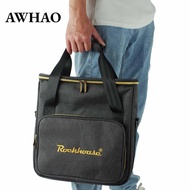 [AWHAO] Vinyl Record Bag LP Record Case Booklet Easy to Store with Lid Portable Collect